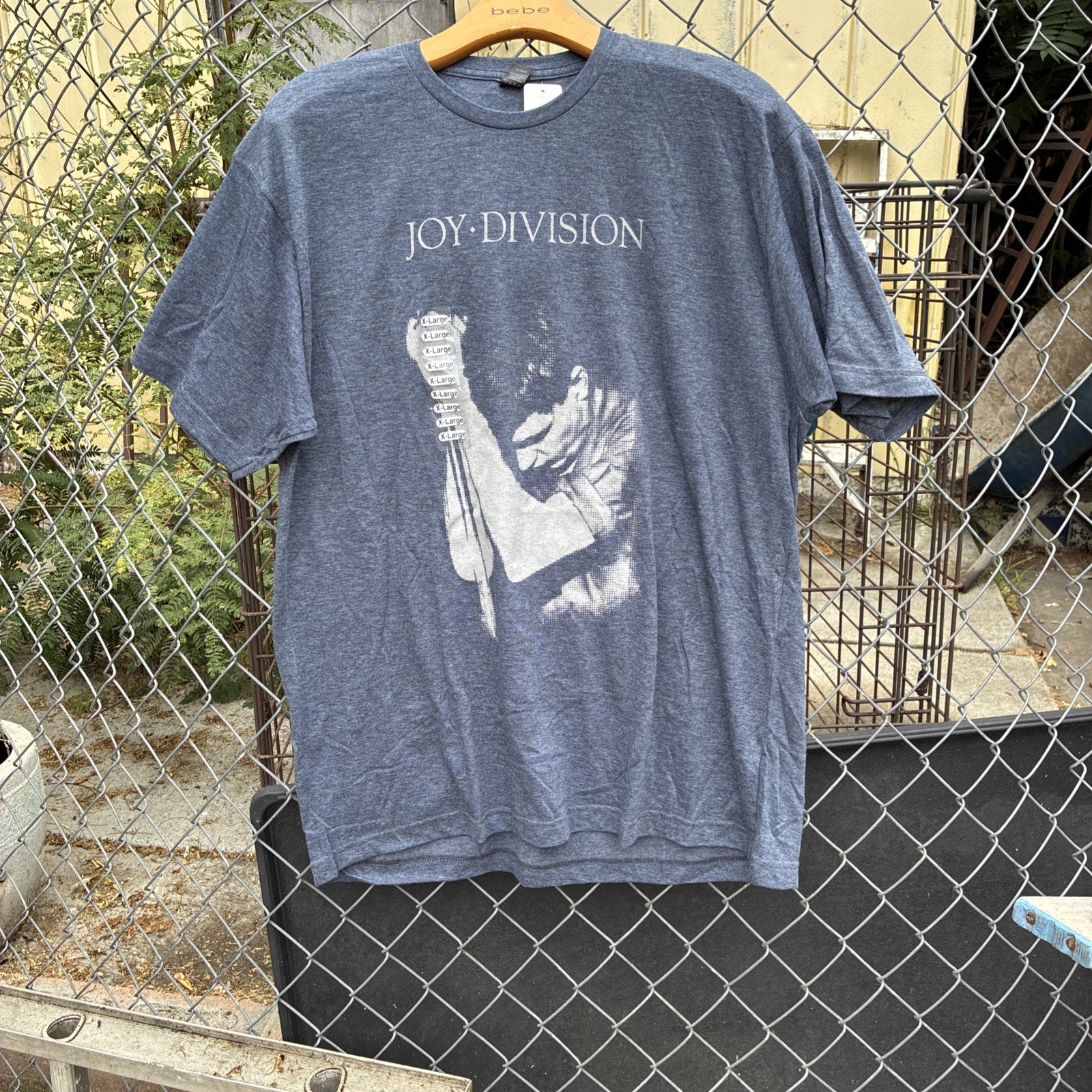 Joy Division band T shirt Ian Curtis post punk graphic tee size XL NWT Amoeba gallery