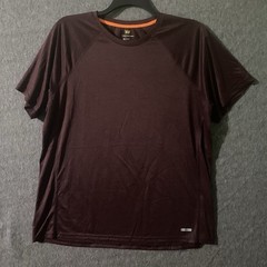 Tek Gear Athletic Shirt Men’s Size 2X Burgundy Short Sleeve Polyester Dry Tek