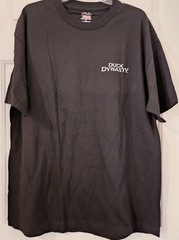 Duck Dynasty Quack Pack TShirt ~Si Jase Willie Phil Robertson ~ Black ~ Mens XL