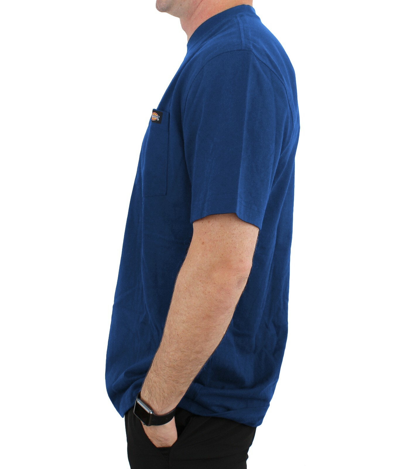 Dickies' Men's T-Shirt Heavy Weight Short Sleeve, 100% Cotton Pocket Tee WS450RB gallery