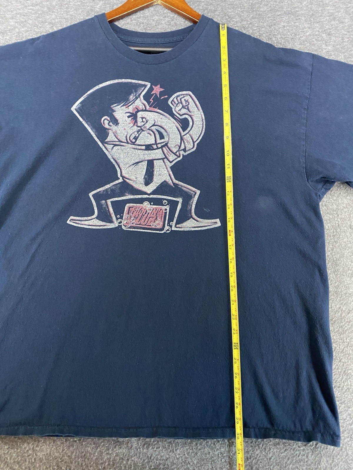 Tee Fury Fight Club Notre Dame Style Soap Face Punch T Shirt Mens 2XL See Pics gallery