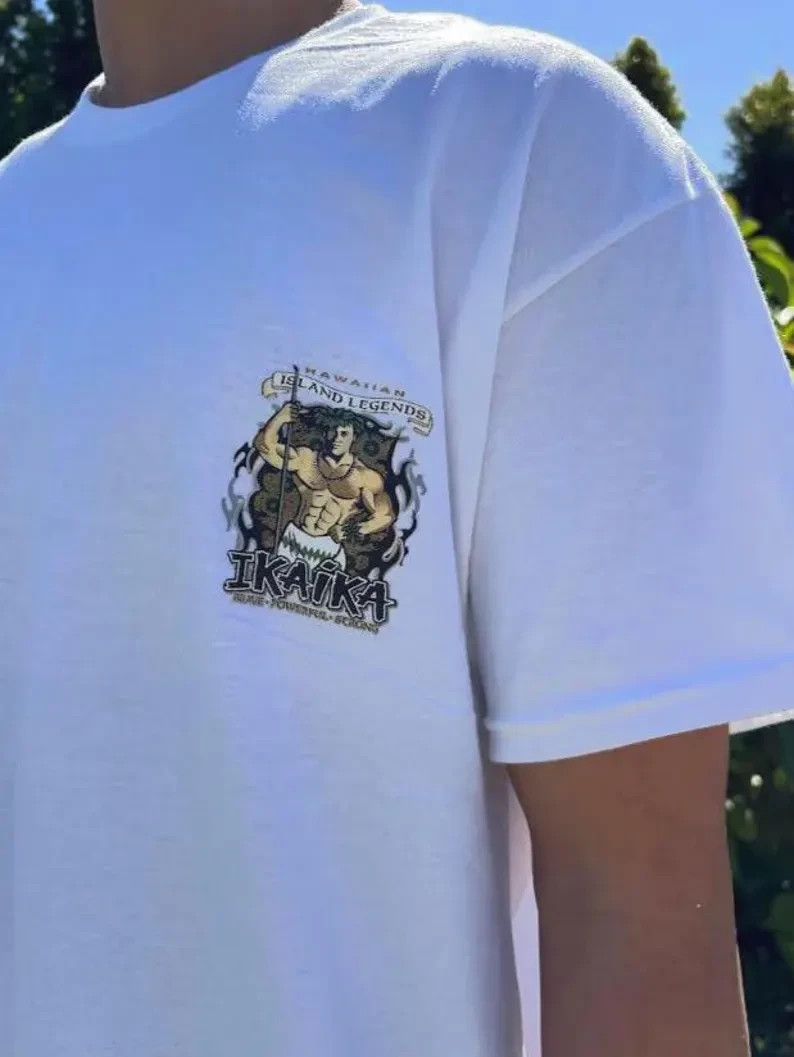Hawaiian Ikaika Legends Premium Warriors Graphic Tee Cotton T-Shirt gallery
