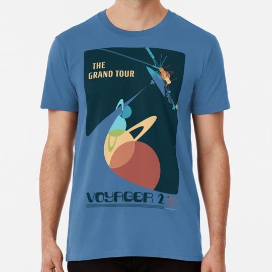Retro Voyager 2 Size S to 5XL Made in the USA T-Shirt gallery