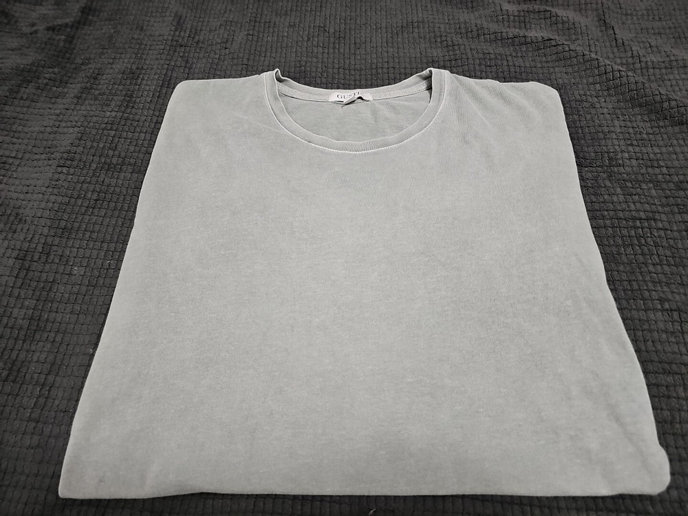 Gustin Jeans Pale Sage Worn Lightweight Lounge Athleisure Tshirt SZ Large