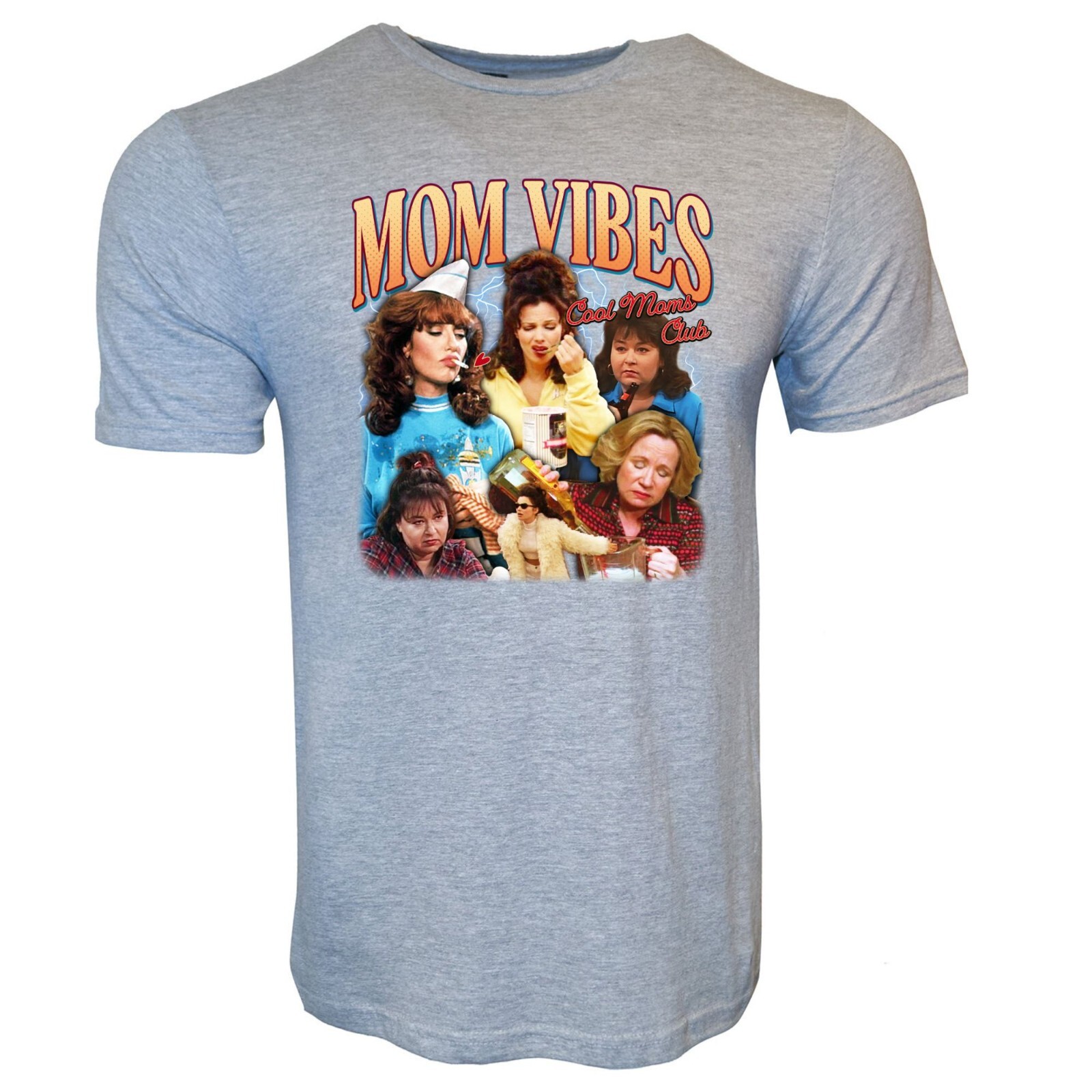 MOM VIBES SITCOM MOMS ADULT FUNNY NOVELTY T-Shirt gallery