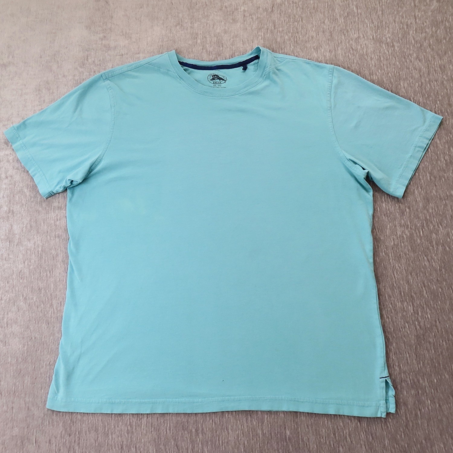 Tommy Bahama T-Shirt Mens XL Blue Turquoise Relax Cotton Peru SS Outdoor Beach gallery