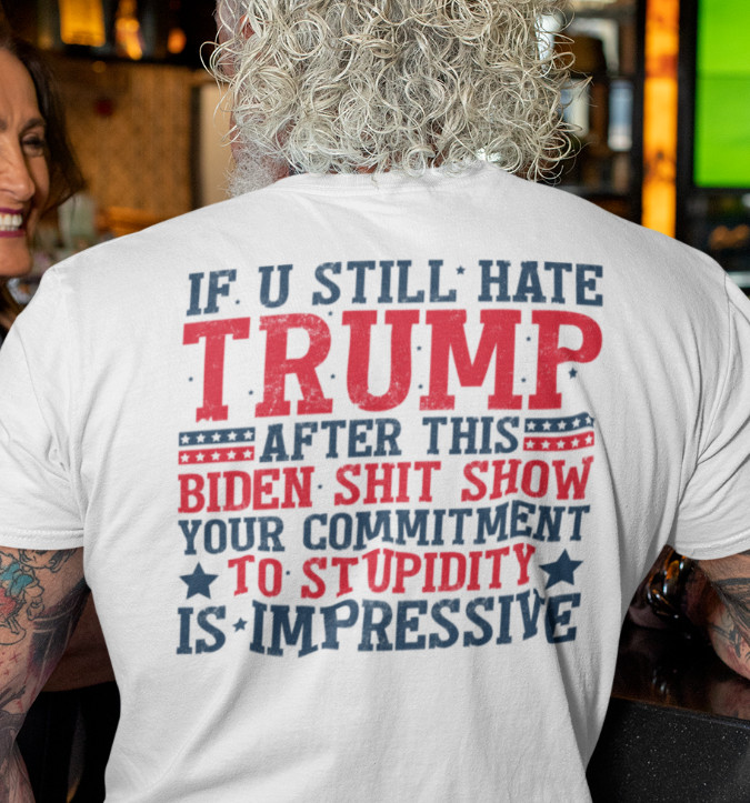 Donald Trump Funny Biden Humor Political Shirt Trump 2024 Election T Shirt gallery