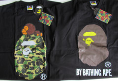 LOT OF 6 Assorted Sizes & Styles Bape By A Bathing Ape Tee T-Shirt S, M, L, XL