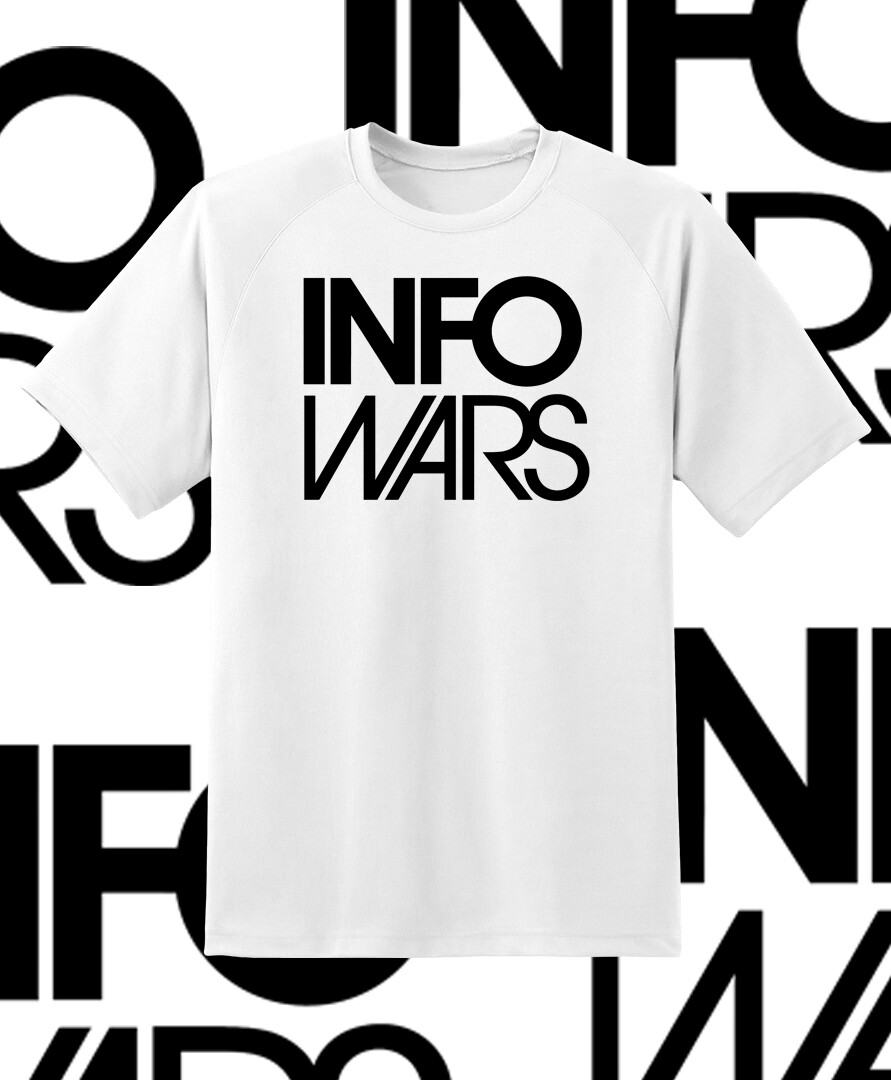 Info Wars Alex Jones Main logo shirt S-6XL Tracking!! gallery