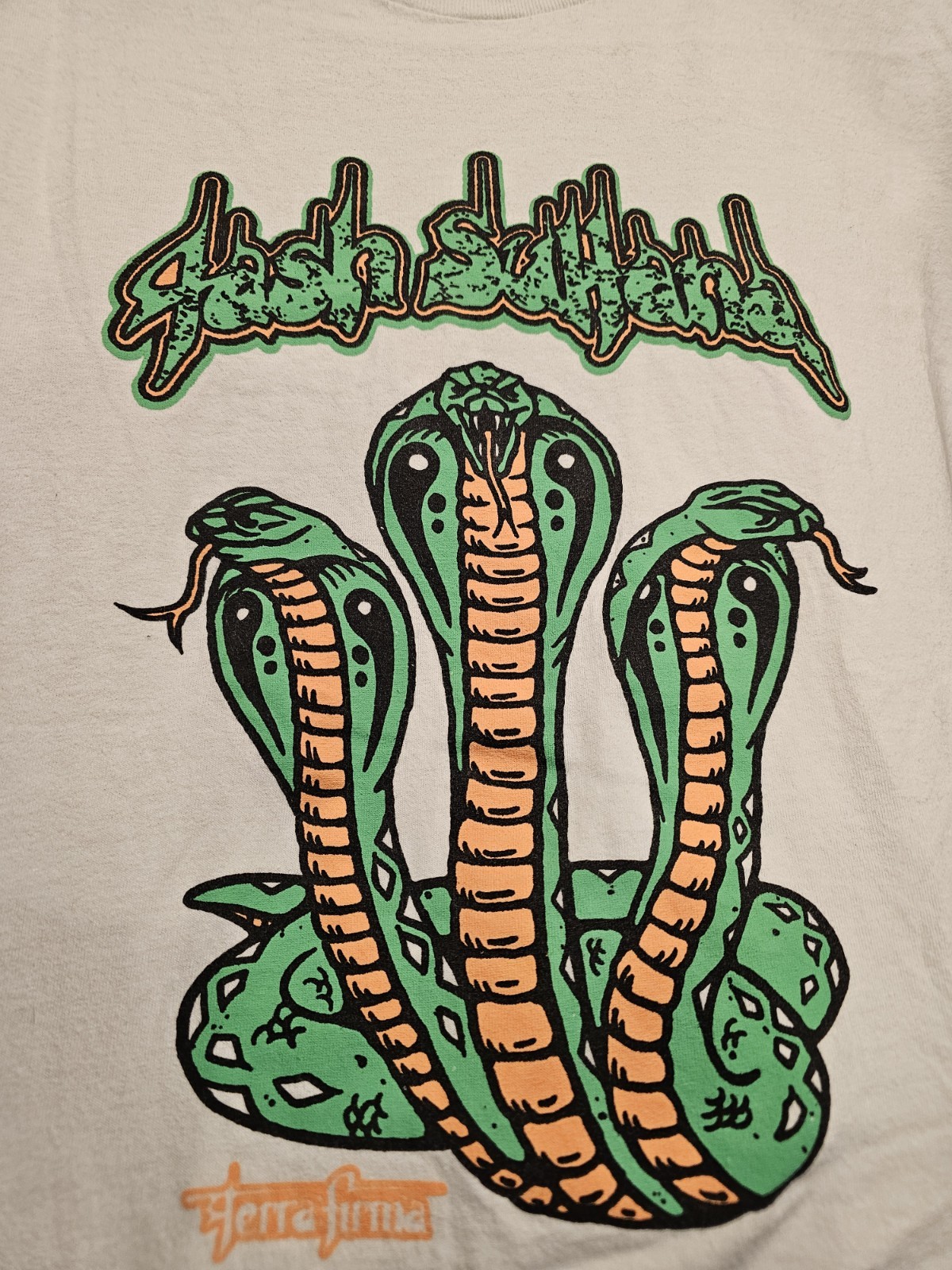 Tash Sultana Terra Firma Psychedelic Rock Soul Snake Band T Shirt White L gallery