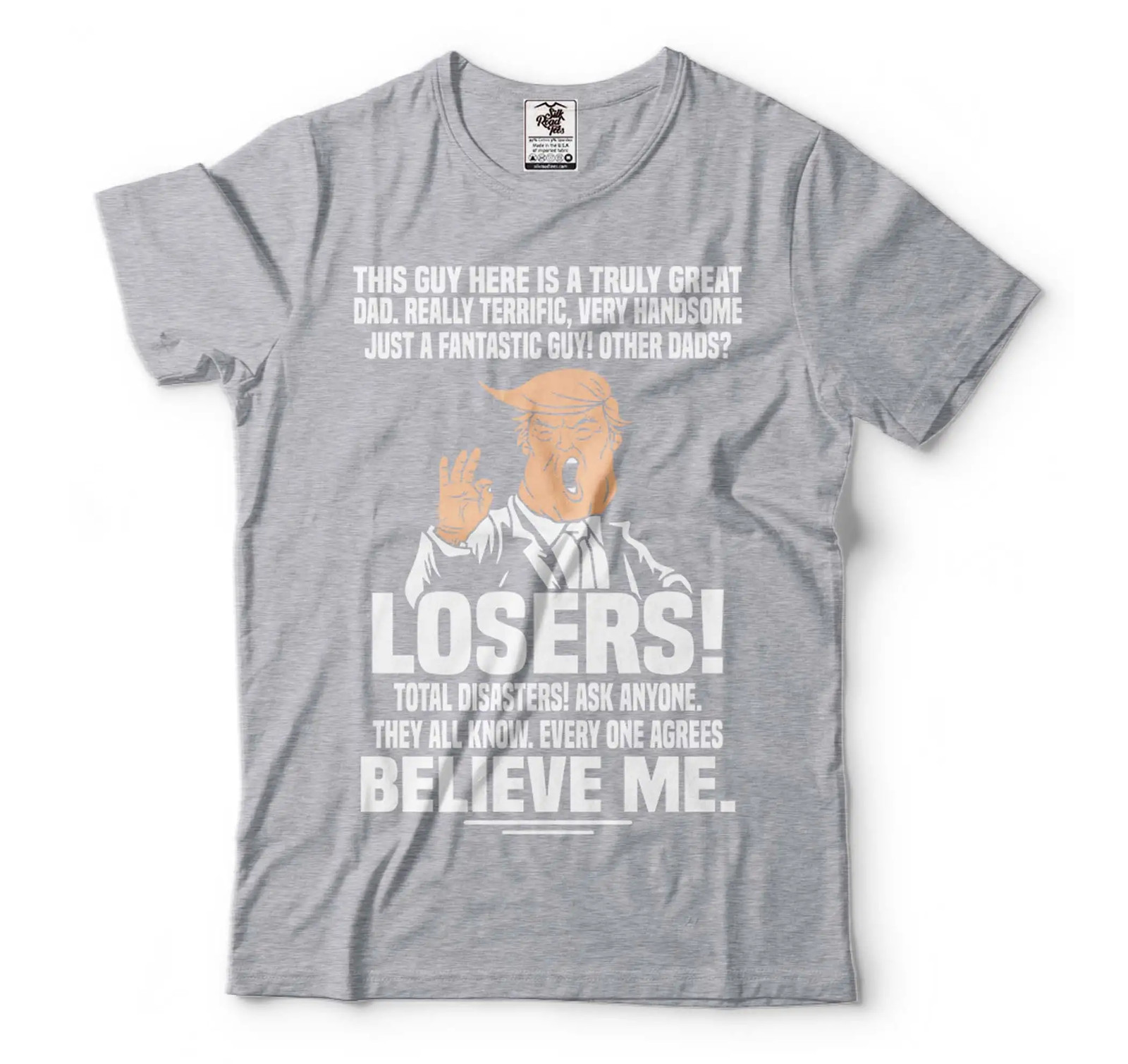 Funny Donald Trump Shirt Political Tees Trump Lover Dad Gifts Patriotic Dad Tee gallery
