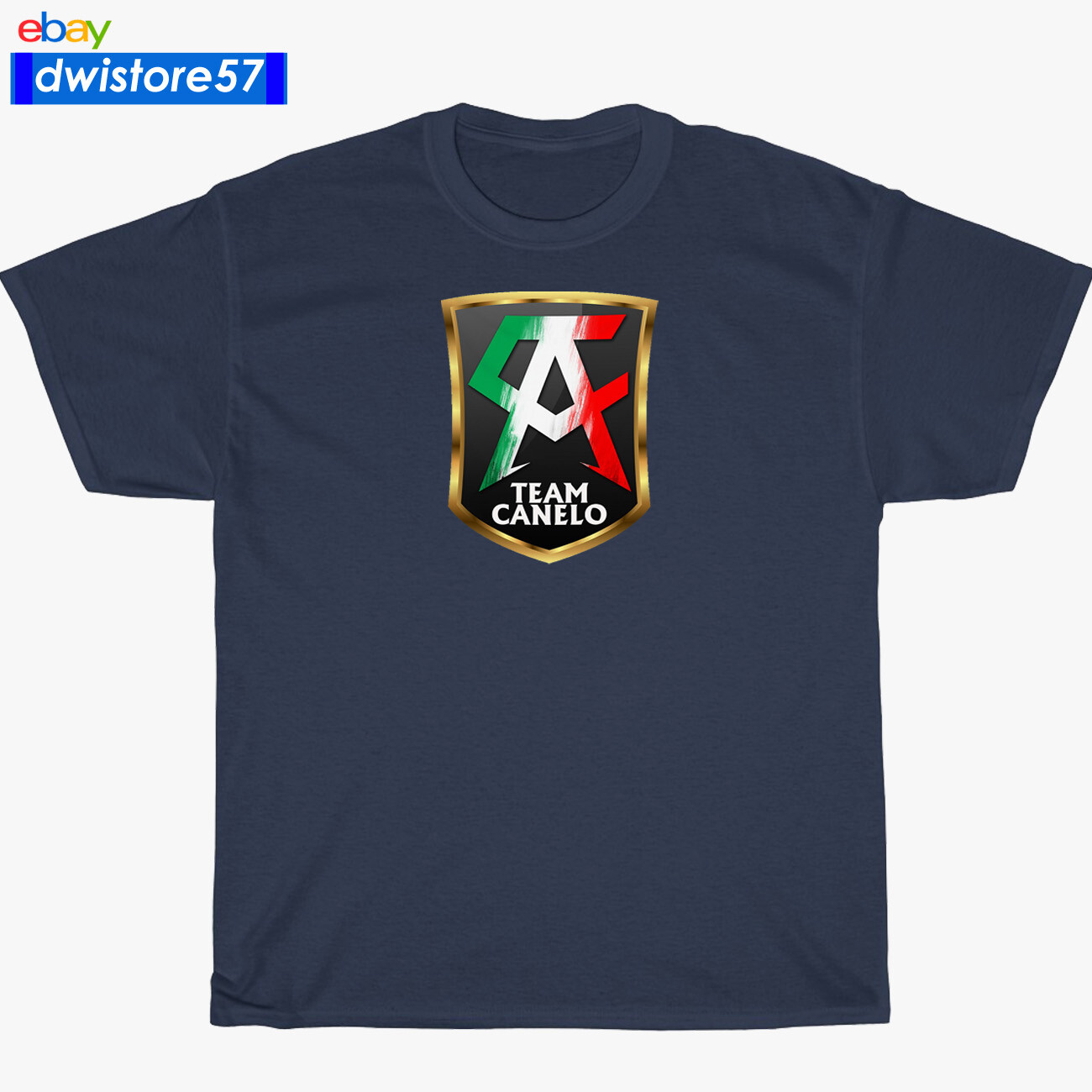 New Canelo Alvarez Boxing Team Logo Black/Navy/White/Grey Men's T-Shirt S-5XL gallery