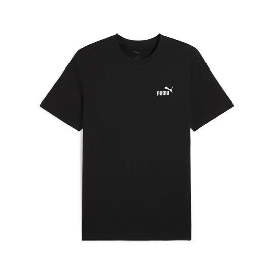 PUMA Men's Black Essential Small Logo T-Shirt Casual Tee - NWT gallery