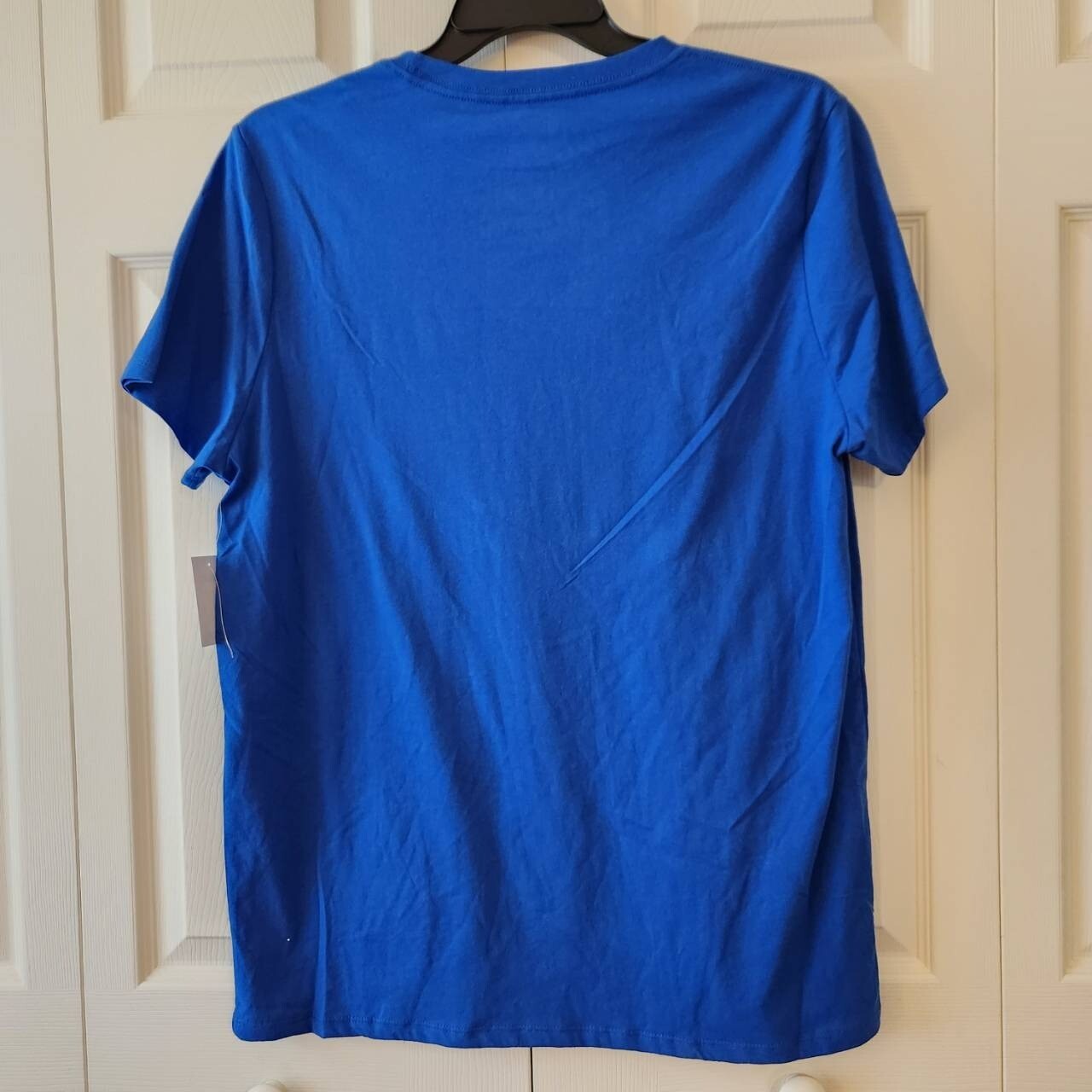 The Simpsons Homer Flag and Sparklers T-Shirt Size Large Blue gallery