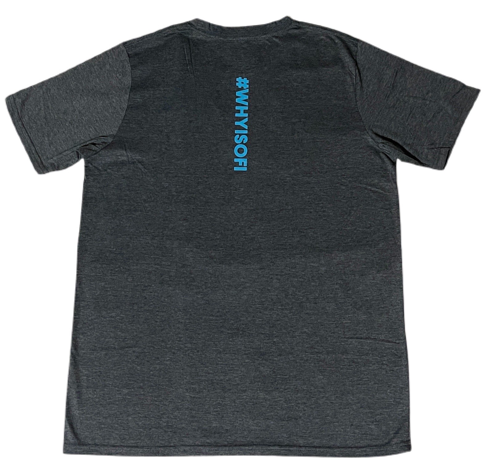 SoFi Technologies App "Ambition Is My Fuel" Large T-Shirt Gray Men's Employee gallery