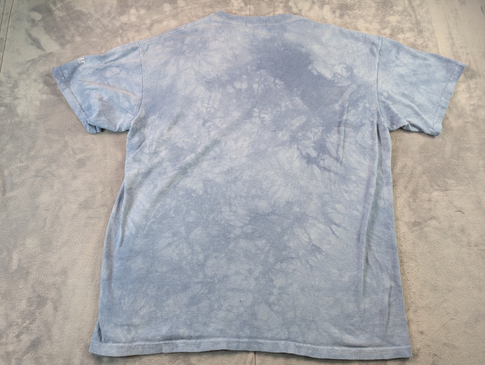 Excalibur Casino The Mountain Wolf Dragon Shirt Sz L Blue Tie Dye Stain Ice Age gallery