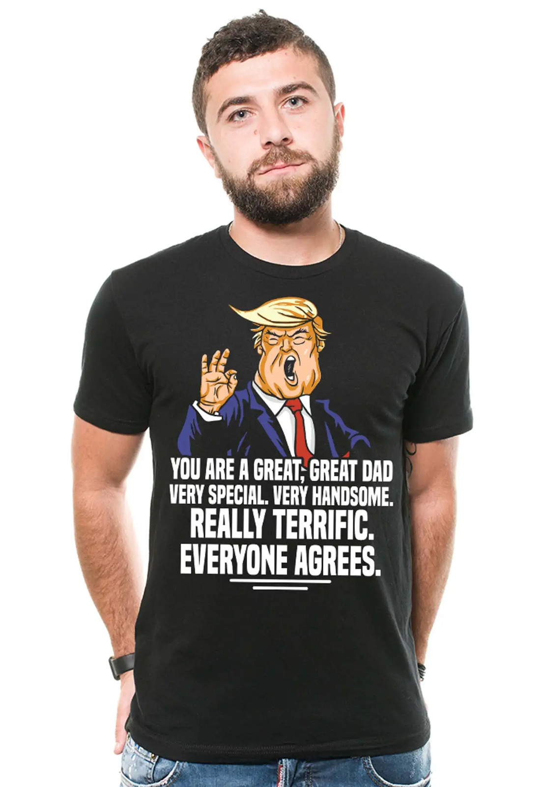 Father's Day Trump Shirt Great Dad Shirt Dad Political Tee Trump Lover Dad Gift gallery