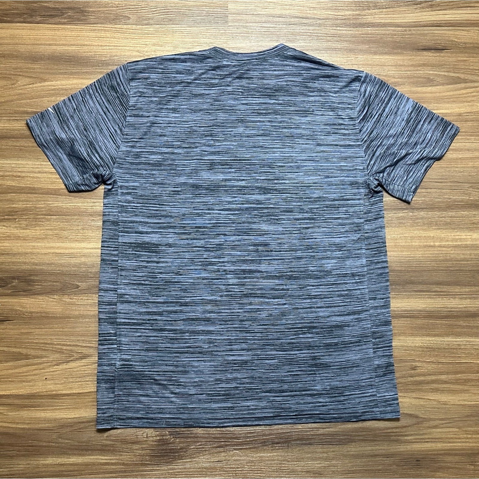 Nike Carolina Panthers NFL Mens Dri-FIT Space Dye Shirt Black Blue Sz L NEW gallery