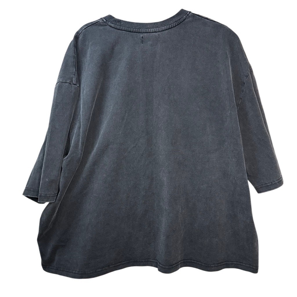 Machus Private Label Men’s Oversized T Shirt Washed Black Size Small gallery
