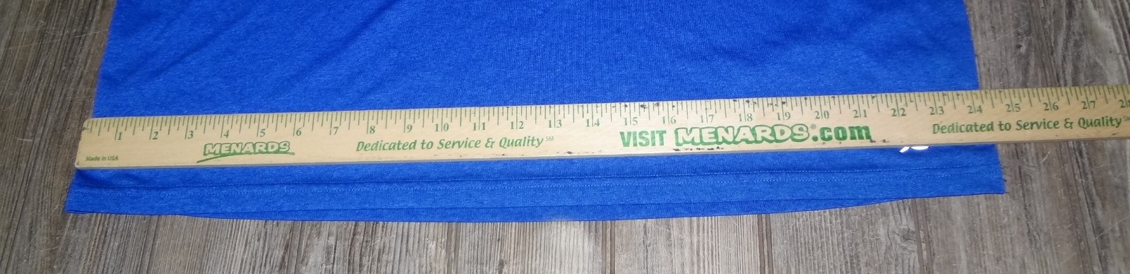 Epic Energy Zone Men's Blue Polyester Short Slv Loose Fit T-Shirt Sz XL46-48 gallery