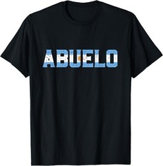 Abuelo Argentinian Flag Argentina Argentine Fathers Day T-Shirt