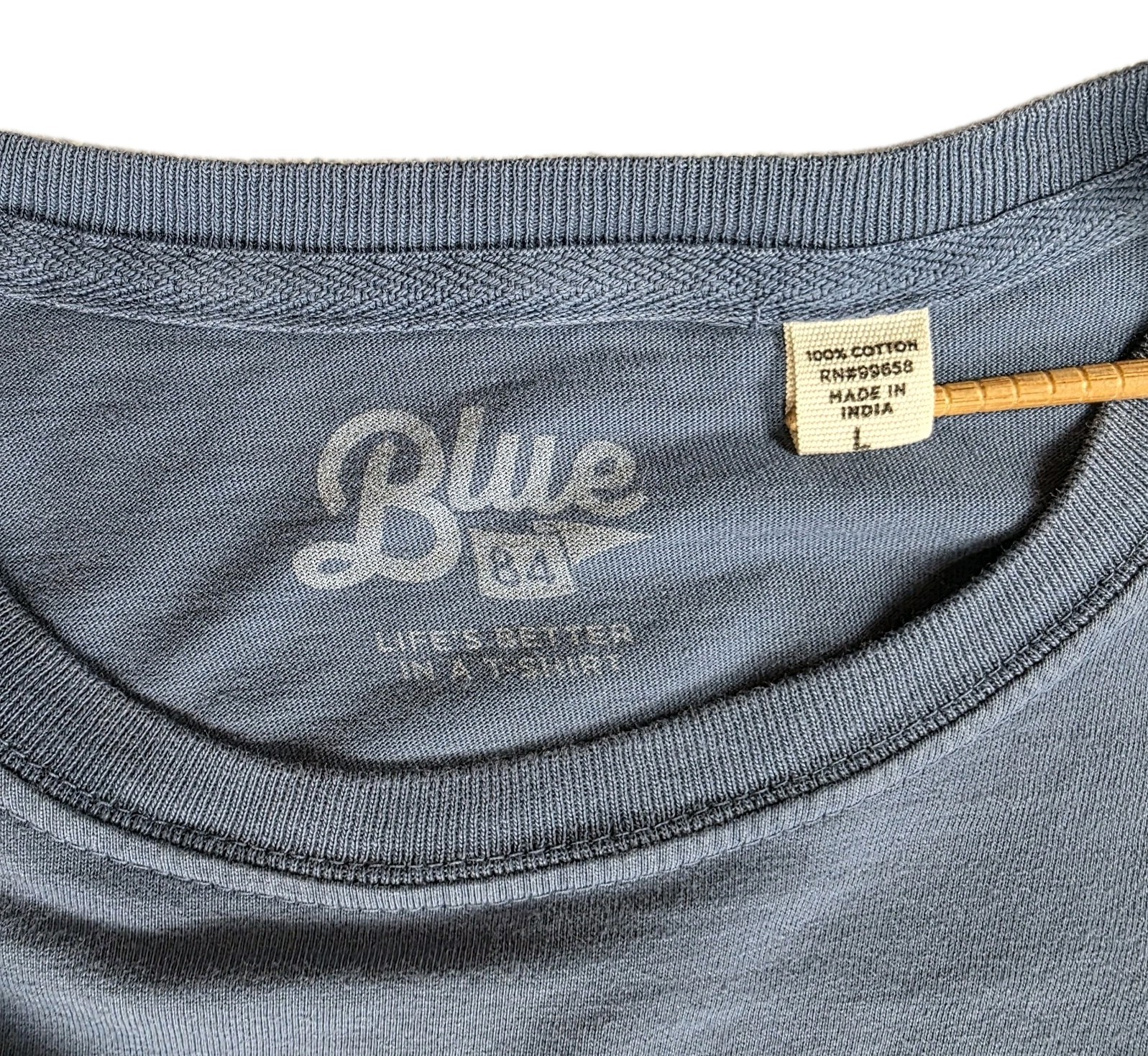 Blue 84 Men's Large Long Sleeve T-Shirt Sedona Arizona Red Rock Hiking Blue L gallery