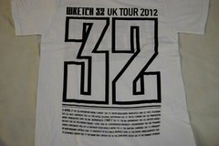 Wretch 32 Black Logo Tour 2012 White T Shirt New Official’ Don’T Go Grime FR32
