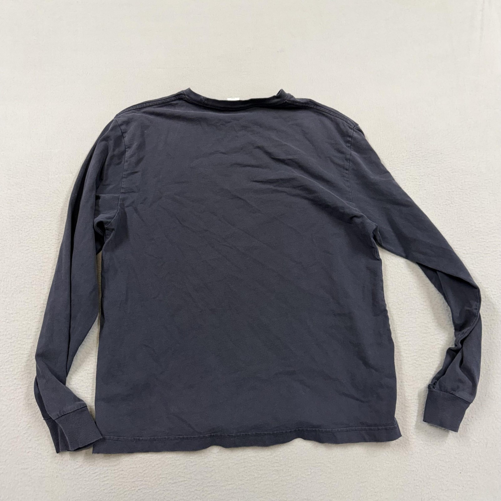 Gap Shirt Mens Small Blue Long Sleeve Athletic Dept Logo Graphic Tee Crewneck gallery
