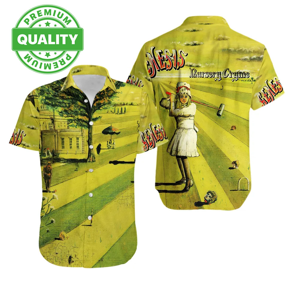 Genesis Band Nursery Cryme Album Hawaiian Shirt 3D AOP S-6XL EM1739 gallery