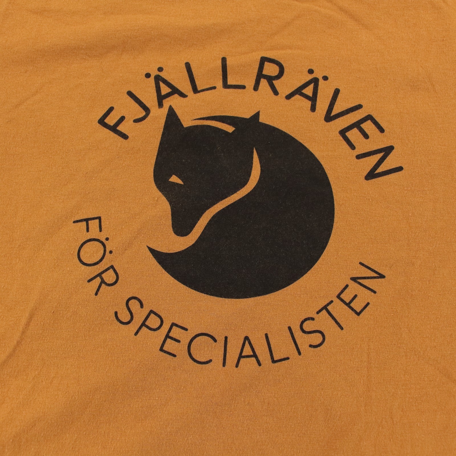 FJALLRAVEN Arctic Fox logo t-shirt SMALL tag sweden nordic outdoor camp gallery