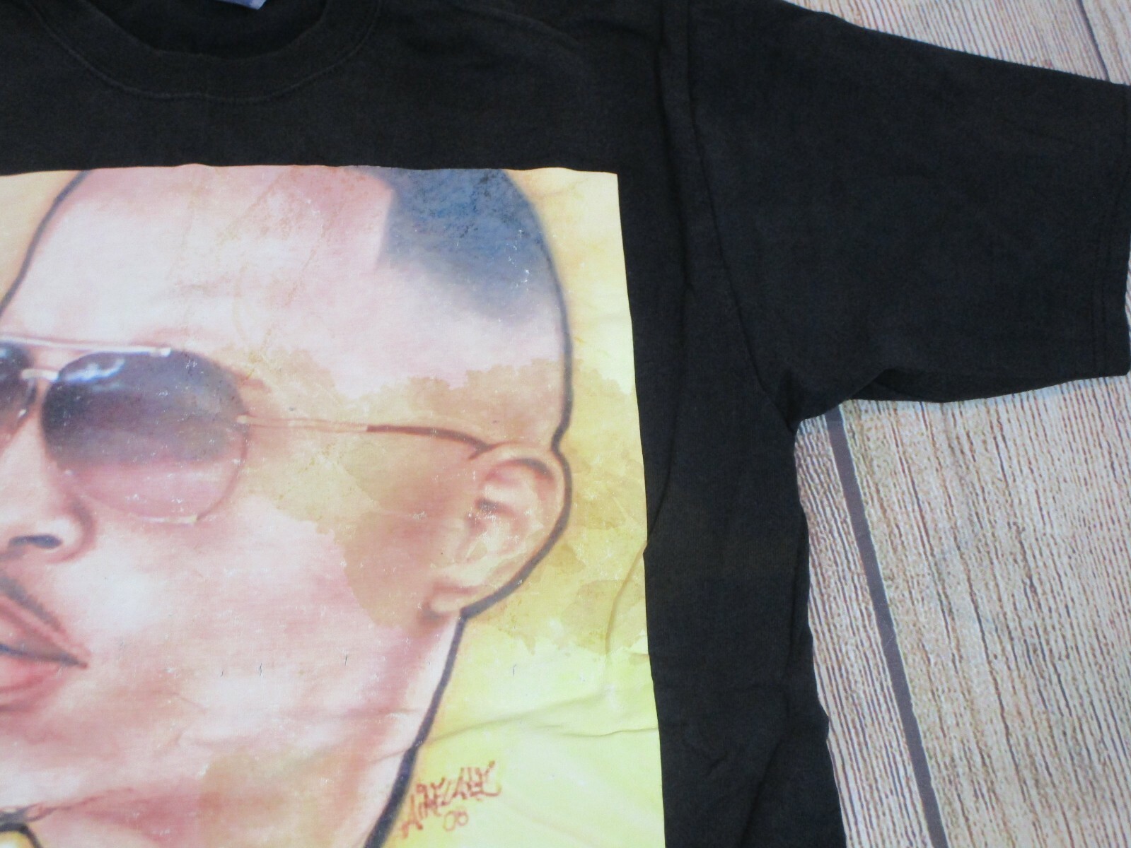 BOOTLEG T.I.P. Harris "The King" Photo Rap Hip-Hop Tee Black T-Shirt Men's Small gallery