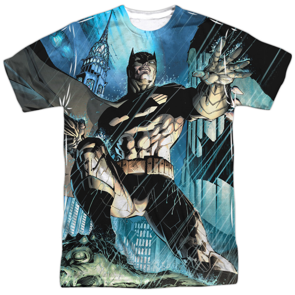Batman “Rainy Rooftop” Dye Sublimation T-Shirt