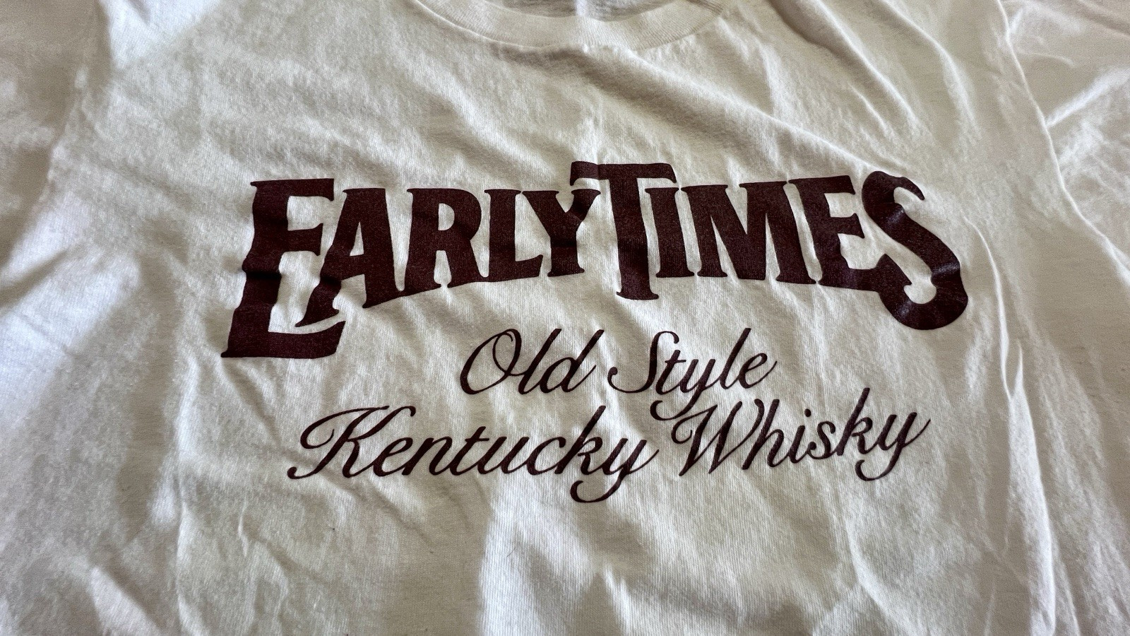 Vintage 90s Kentucky Whiskey T Shirt Royal First Class Single Stitch USA Large gallery