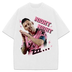 Lionel Messi Night Night Celebration Celly Greatest Of All Time GOAT T-Shirt