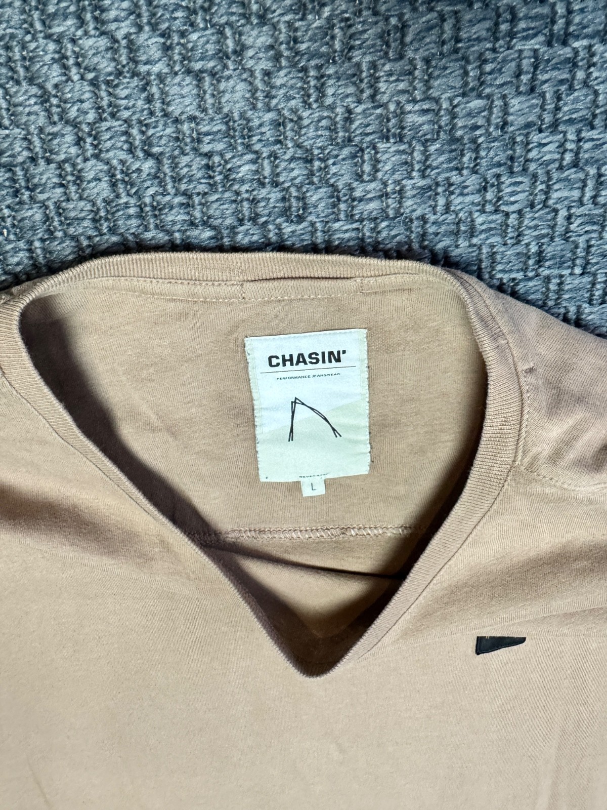 CHASIN T Shirt Mens Size L Beige gallery