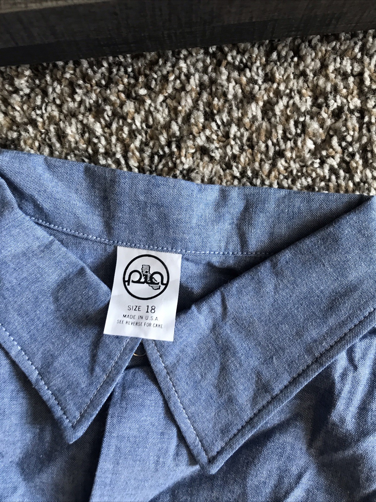 Vintage California Youth Authority Prison Blue Shirts And Standard Issued Boxers gallery