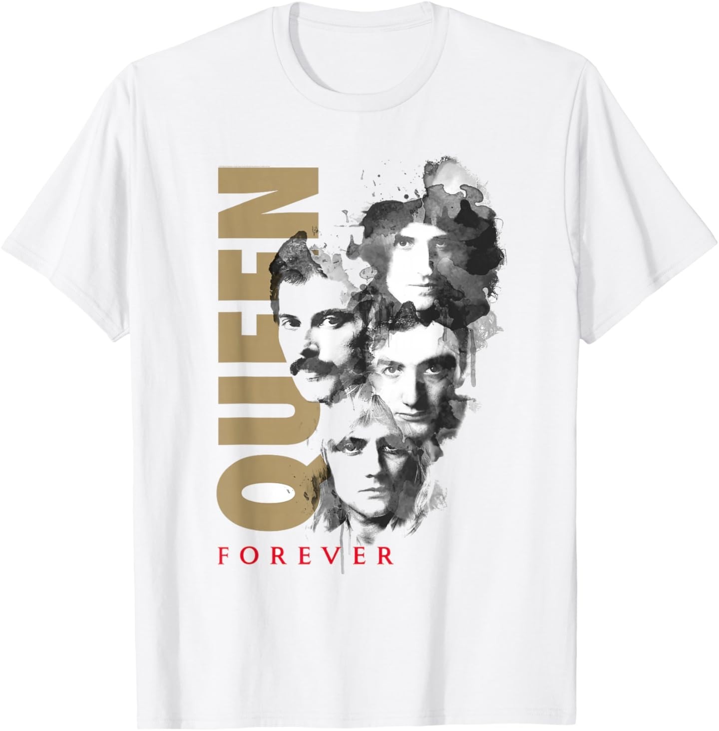 Queen Official Gold Forever T-Shirt