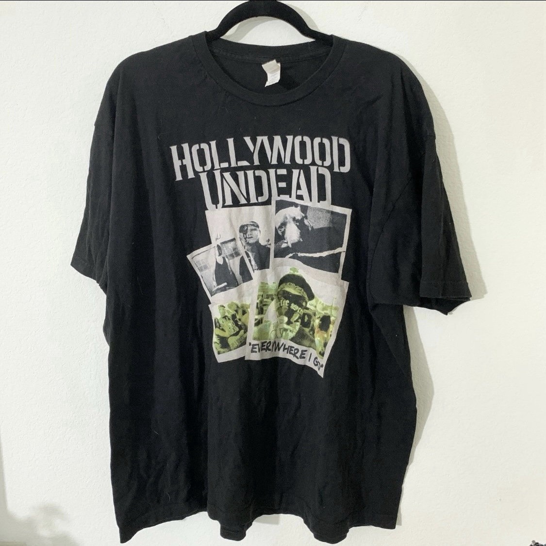 Hollywood Undead Shirt Mens 2XL XXL Everywhere I Go Swan Songs Band Tee gallery