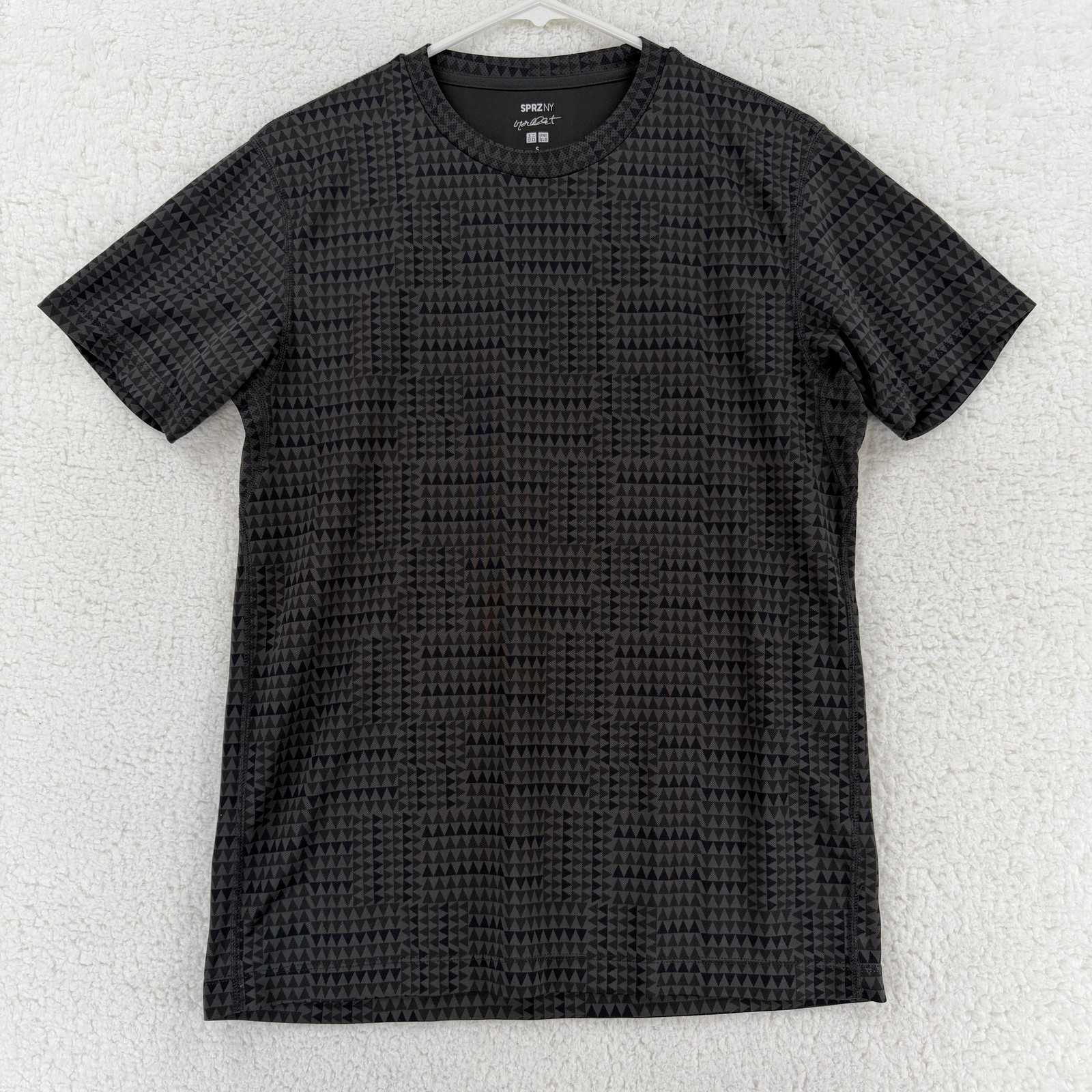 Uniqlo SPRZ NY Shirt Mens Small Gray Athletic Francois Morellet Graphic Tee gallery