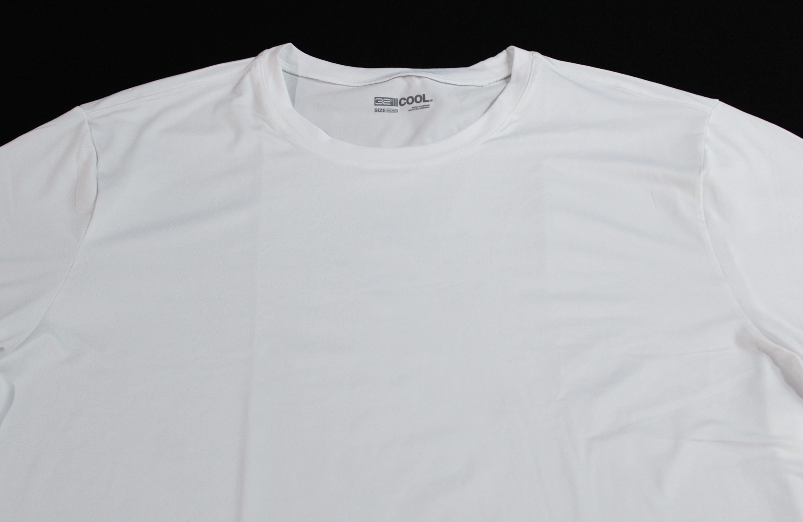 32 Degrees Men's Cool Stretch Classic Crewneck T-Shirt BL1 White Size 2XL NWT gallery