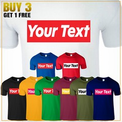 Personalized Custom Print Your Own Text On Customized Men’s T Shirt New USA Gift