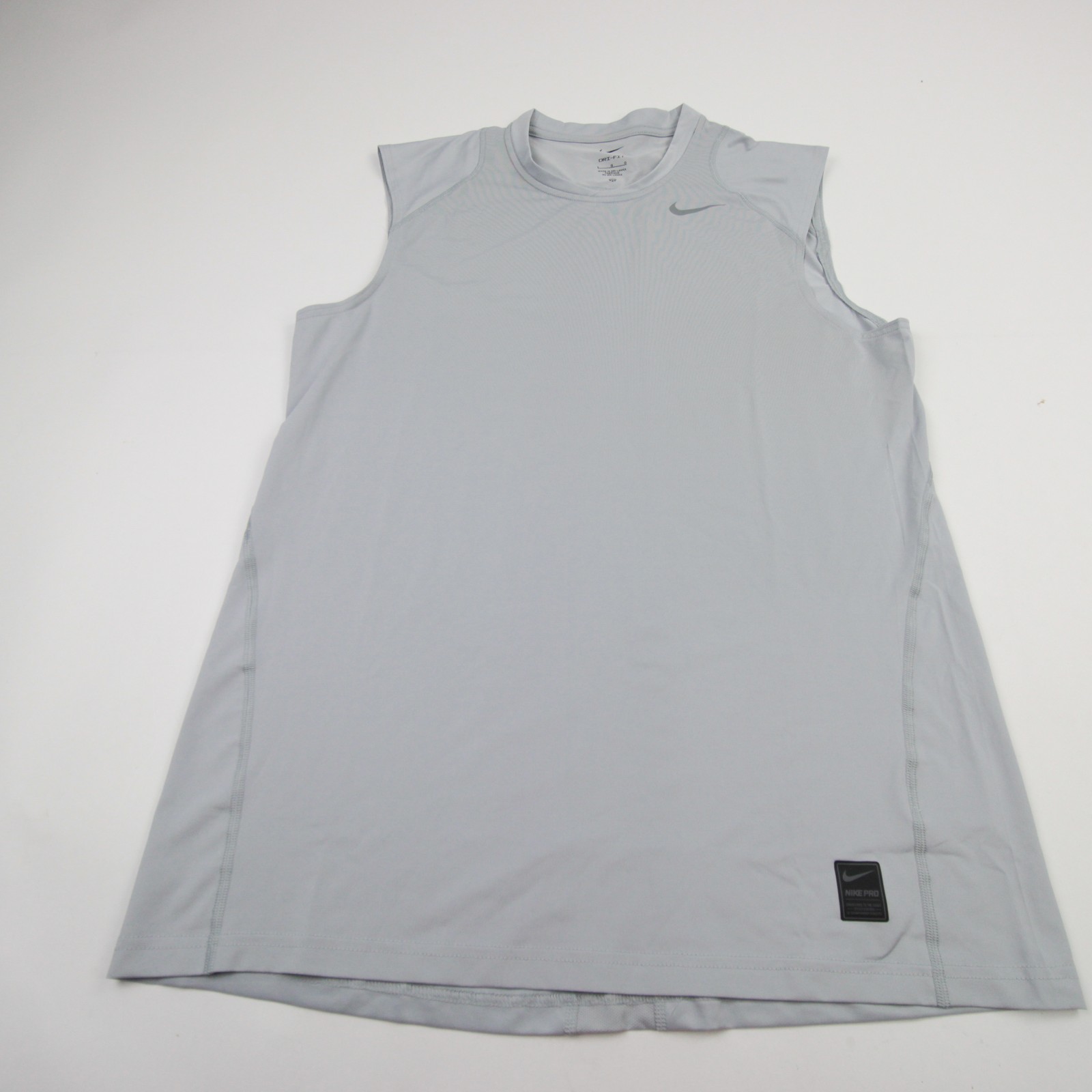 Nike Pro Sleeveless Shirt Men's Gray New with Tags L gallery