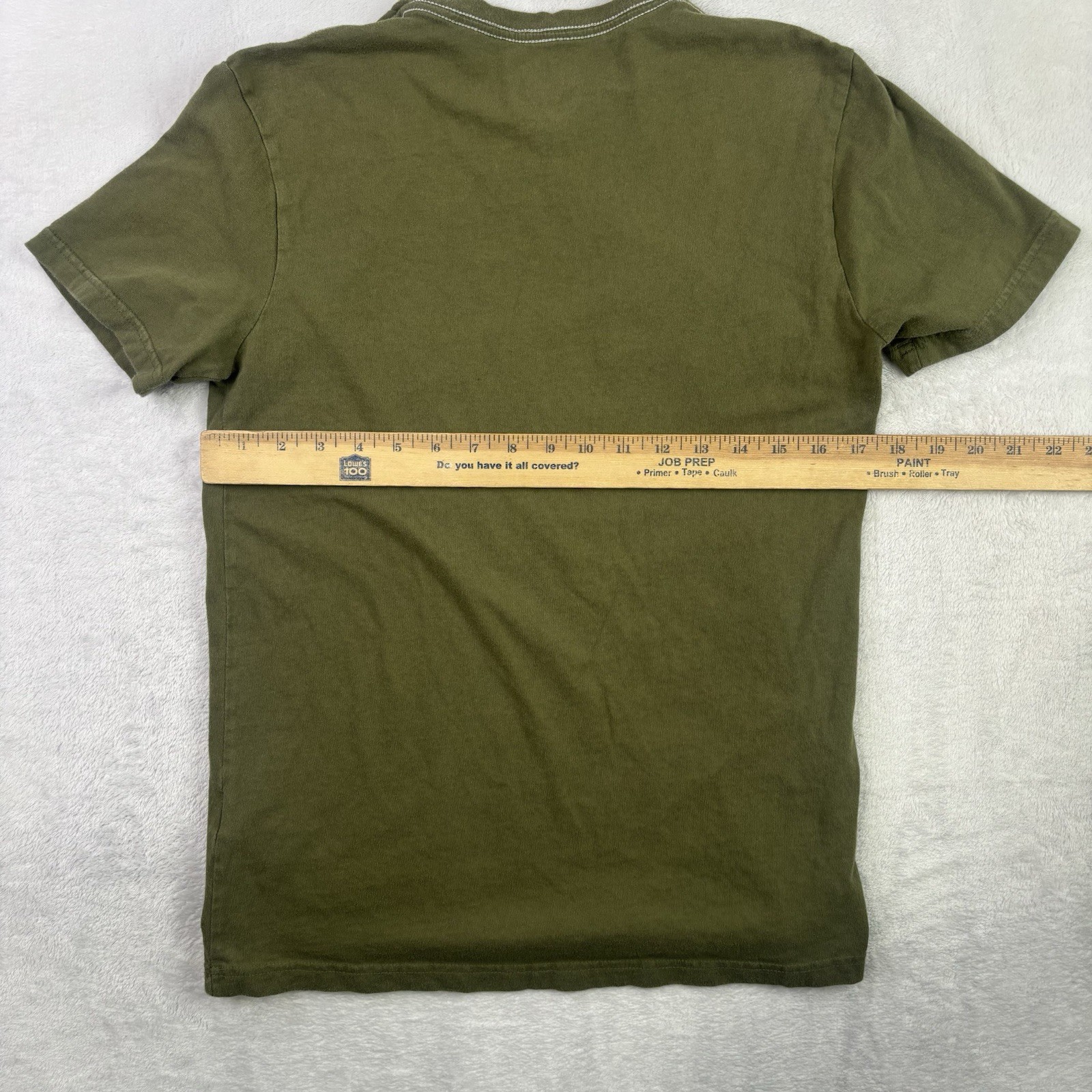 Lucky Brand Originals Dice Roll Flames Green SS Graphic Shirt Men's S gallery