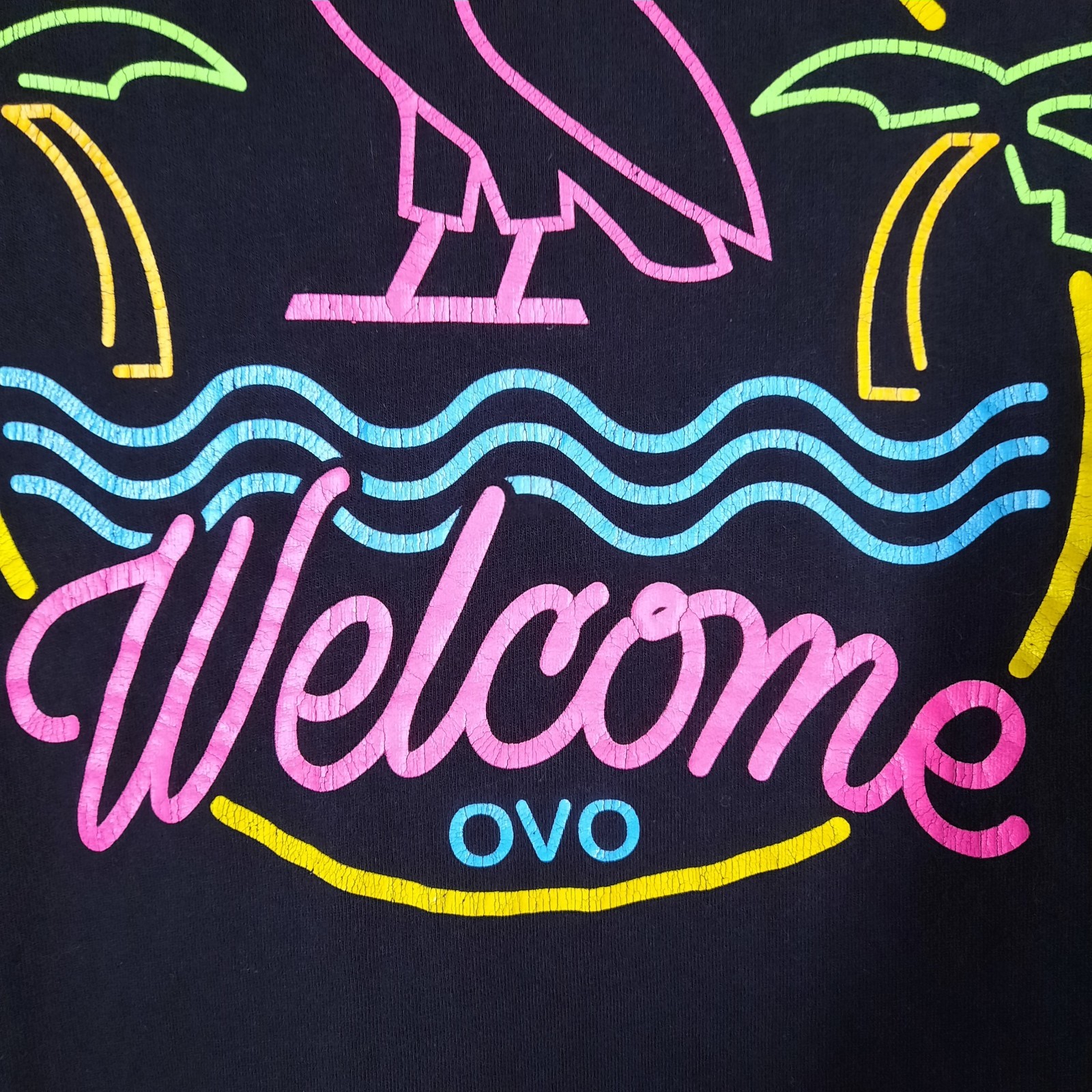 Octobers Very Own T Shirt Mens Black OvO 100% Combed Cotton Canada Drake Medium gallery