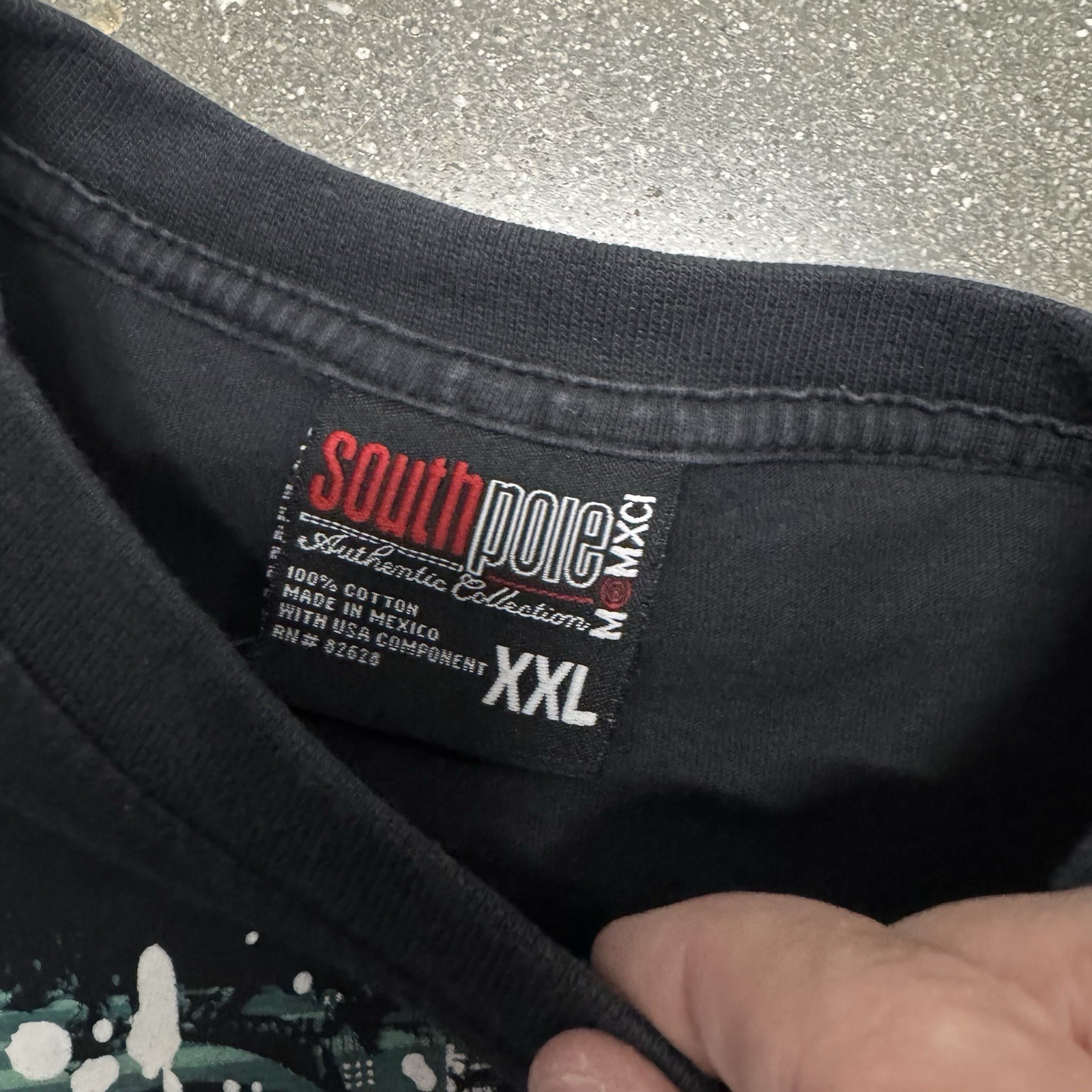 Y2K 2000s Southpole Authentic Collection graphic tee size 2XL skater streetwear gallery