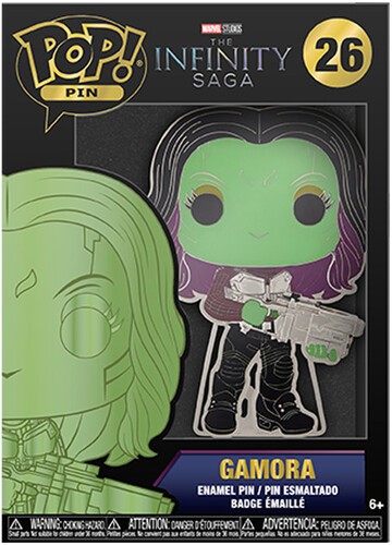 FUNKO POP! PINS MARVEL INFINITY SAGA: GAMORA (Styles May Vary) [New ] Pin gallery