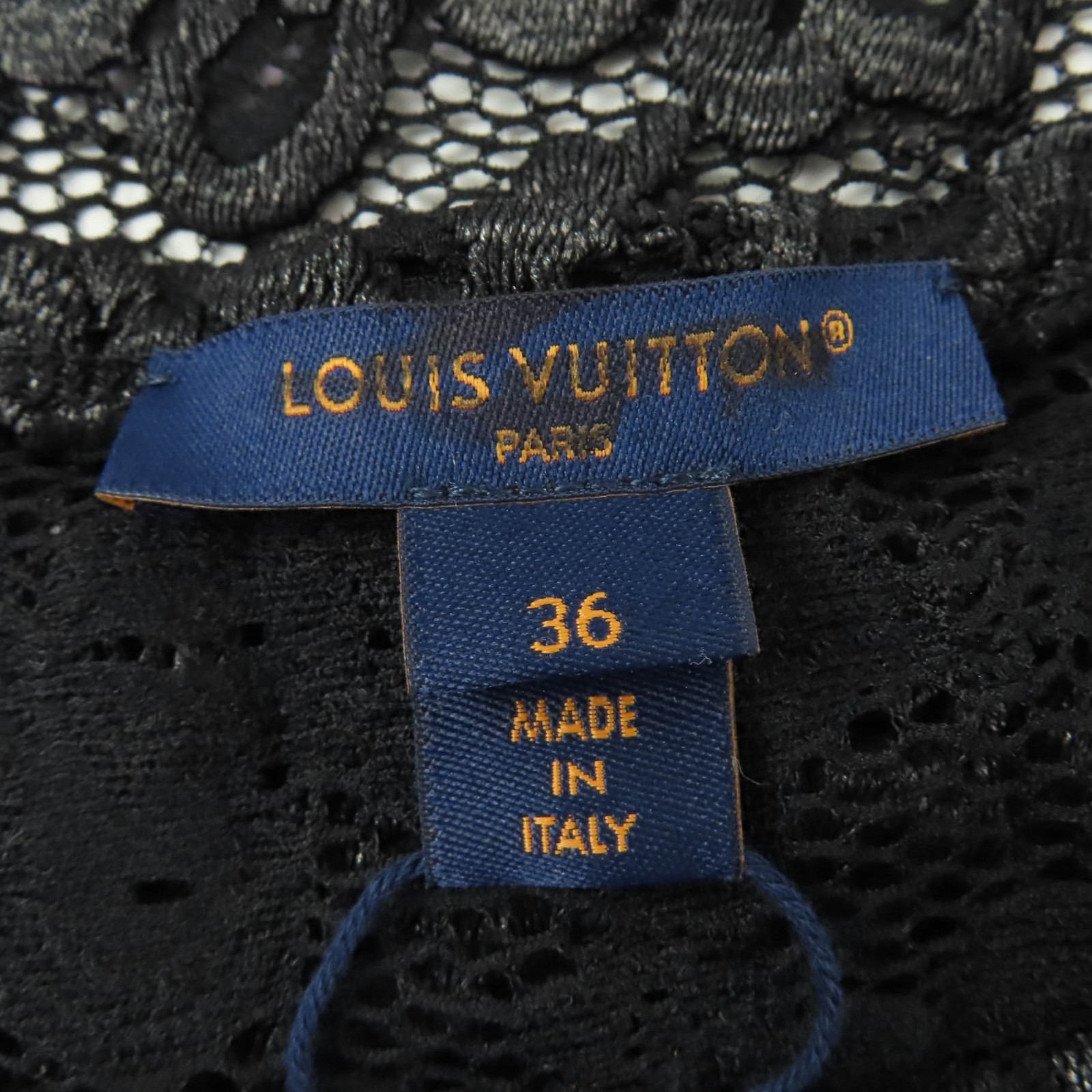 Louis Vuitton Floral Lace Nylon Blend T Shirt - DUTY FREE gallery