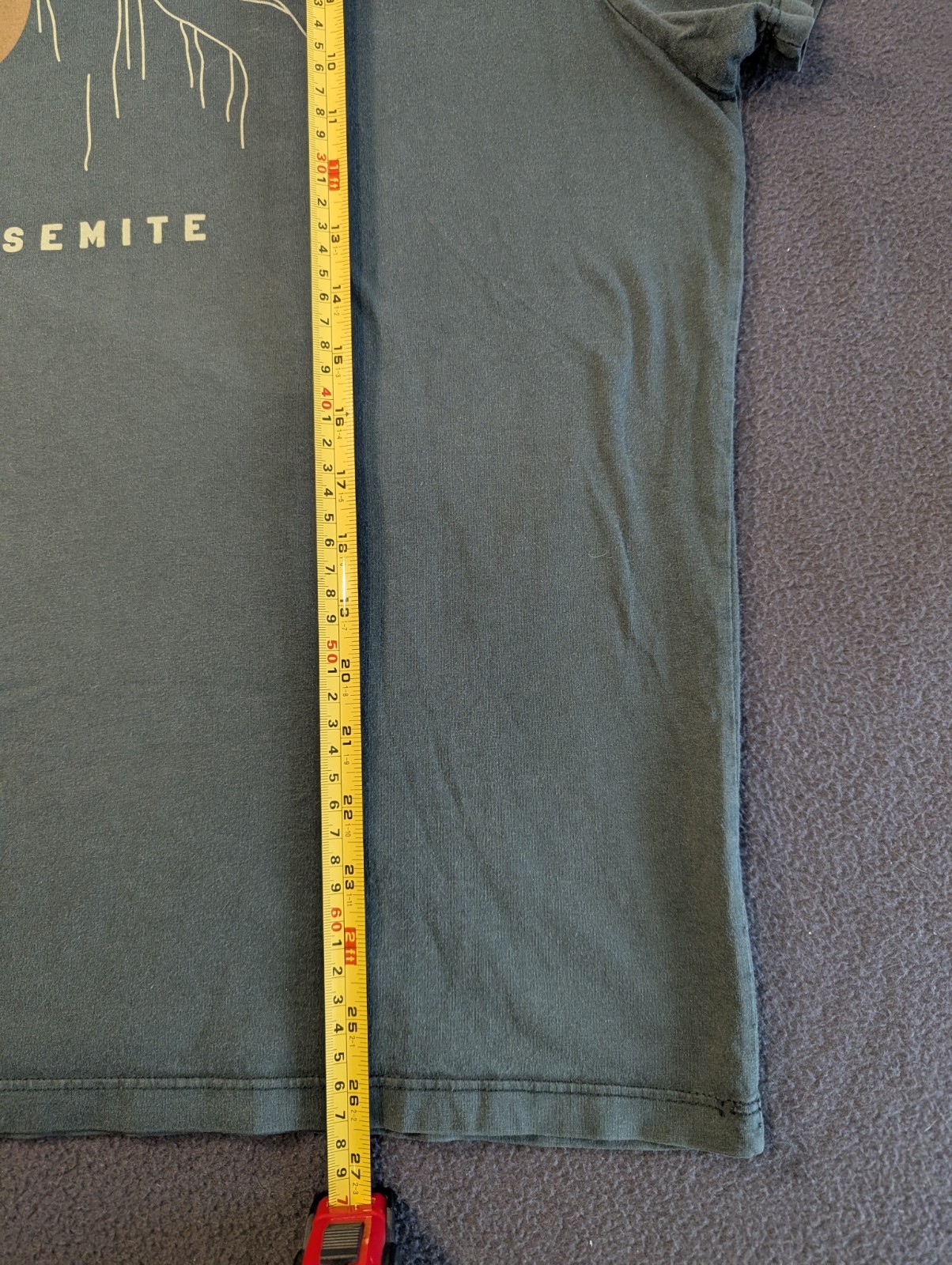 Marine Layer Yosemite Graphic Supima Cotton T-Shirt Green Men's Size M gallery