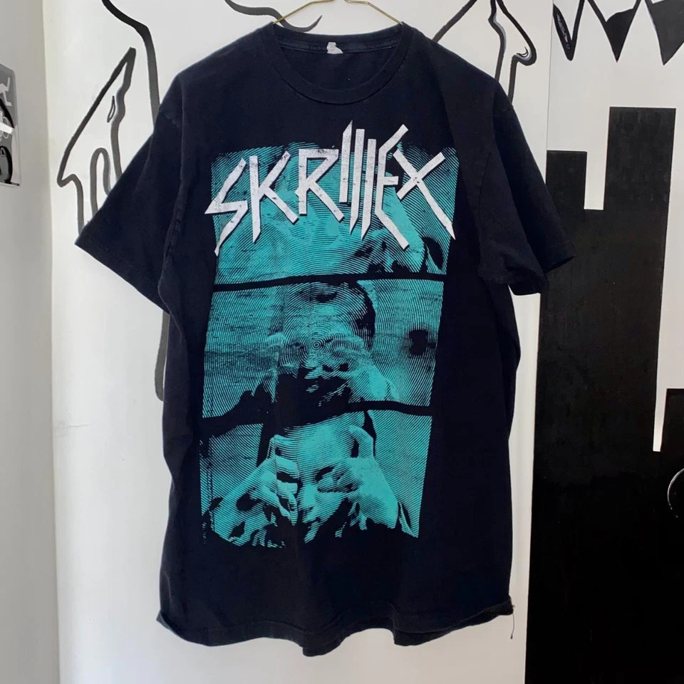Skrillex First of the Year Vintage Short Sleeve T shirt All Size K1219 gallery