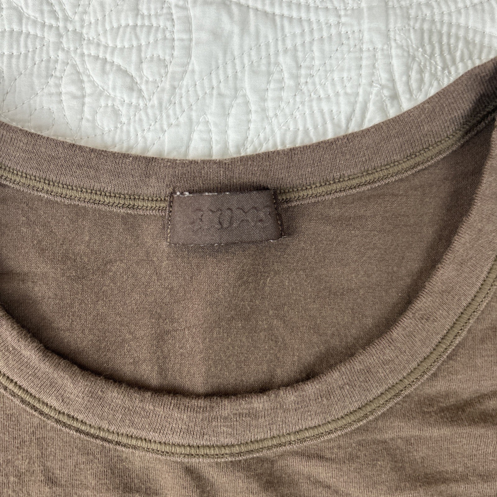 Skims Men's Stretch Tank Top Size 2XL Brown Athletic Sleeveless Tee gallery